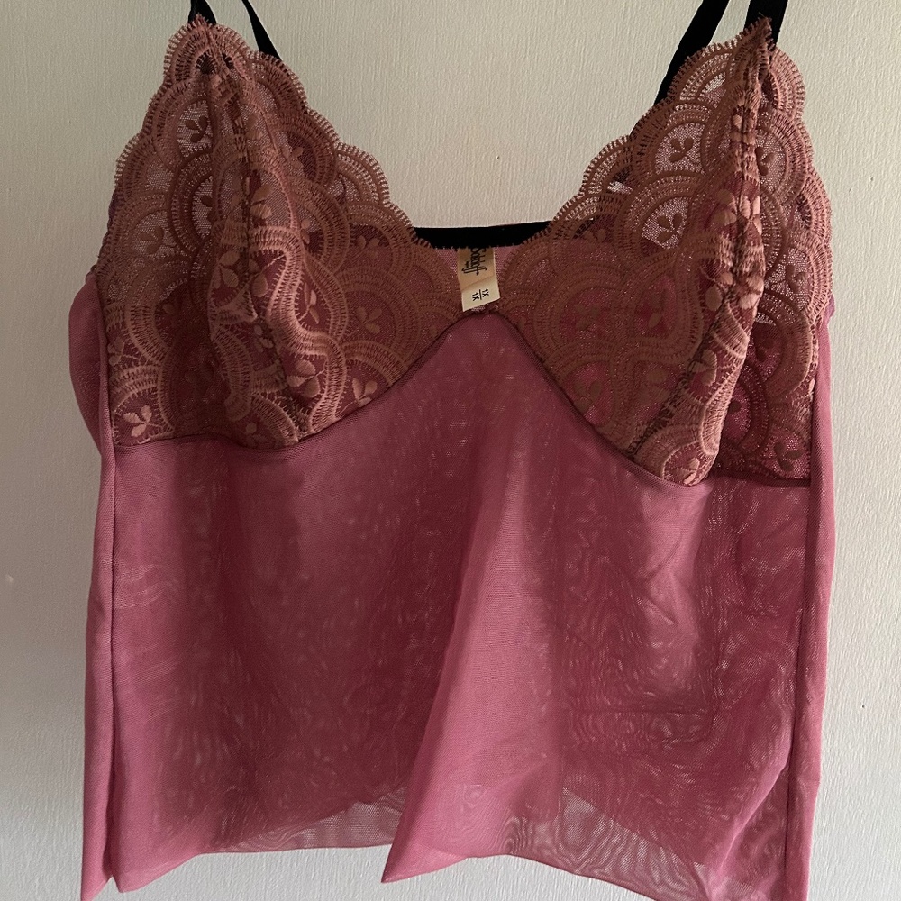 Cute pink cami